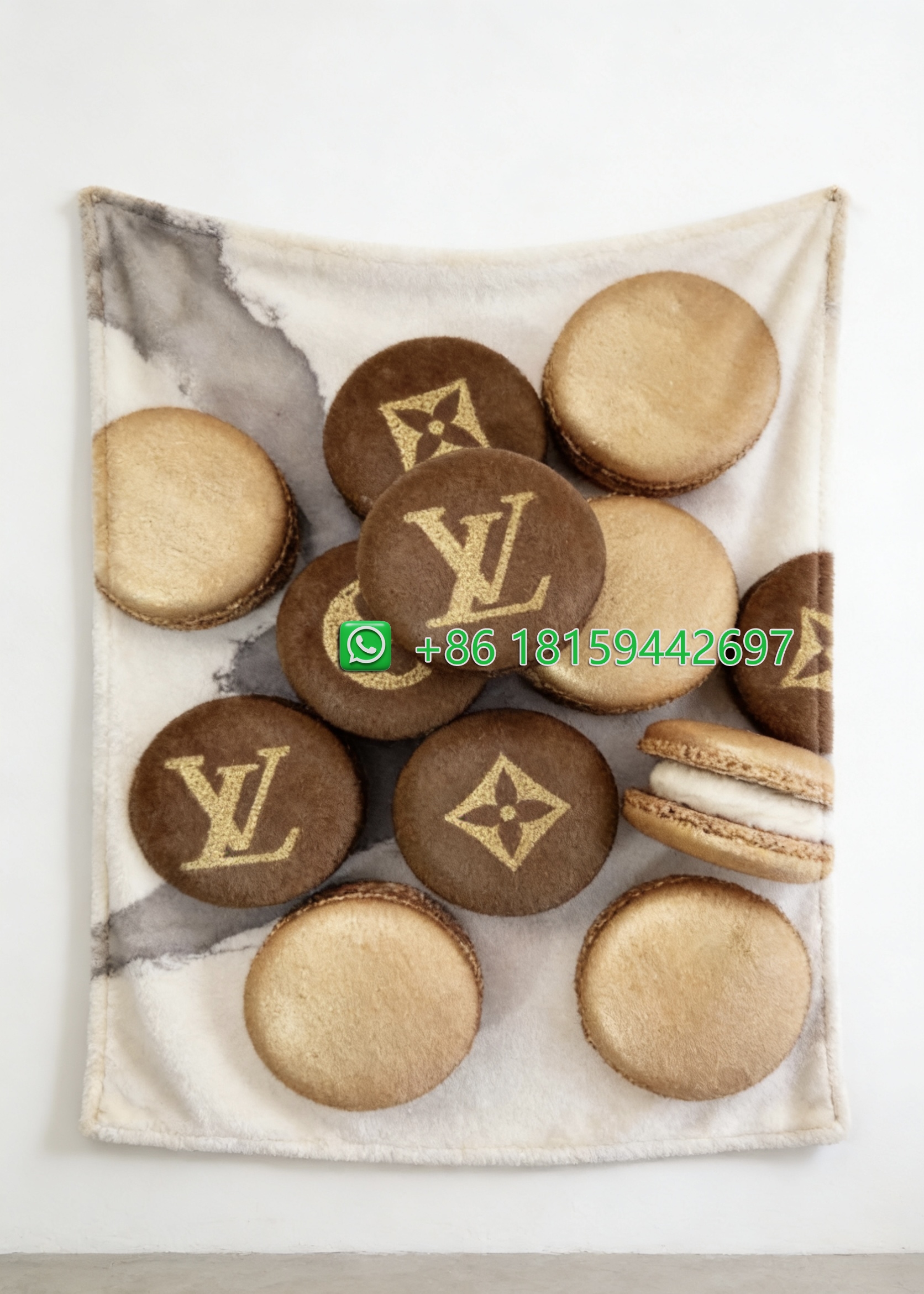 Louis Vuitton Throw Blankets